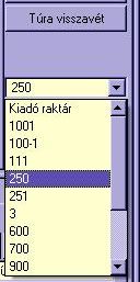 telephely kiválasztása legördülő listából