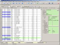 Készletmozgás tétel böngésző képernyő