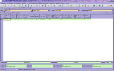 gyártás koordináció monitor