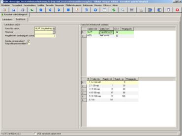 Korosított számla böngésző munkafüzet beállítások fül