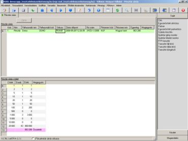 Pénztár zárás áttekintés