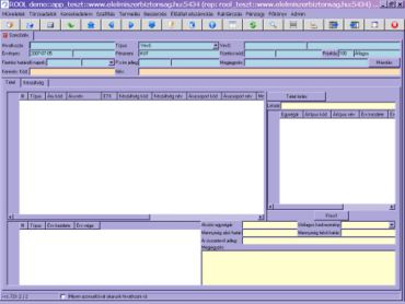 belépési képernyő