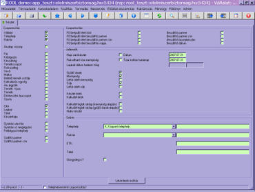 készlet lekérdezés 