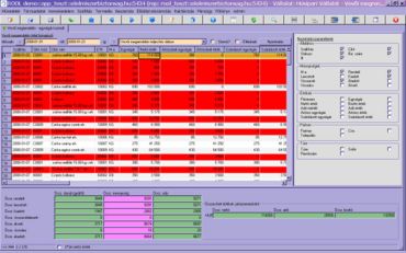 nyomtatási paraméterek ablak